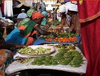 excursie Banjul market